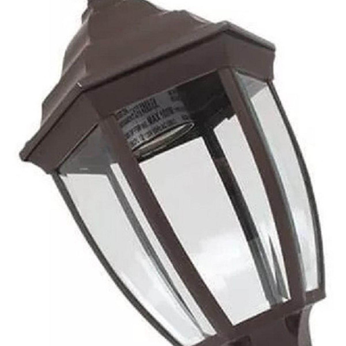 GENERICO - Farol Colgante Clasico Exterior Negro