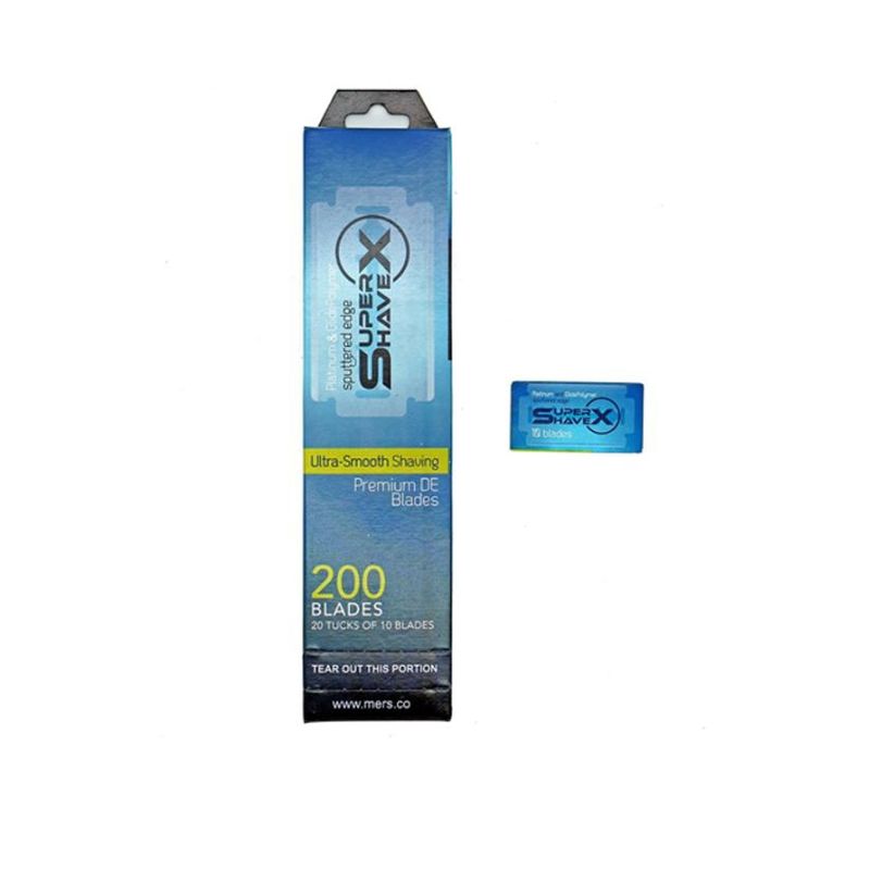 STILETTO - STILETTO SUPERSHAVE REPUESTOS DOBLE HOJA 200 UNIDADES