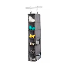 GENERICO - Organizador Colgante Para Zapatos 6 Compartimentos
