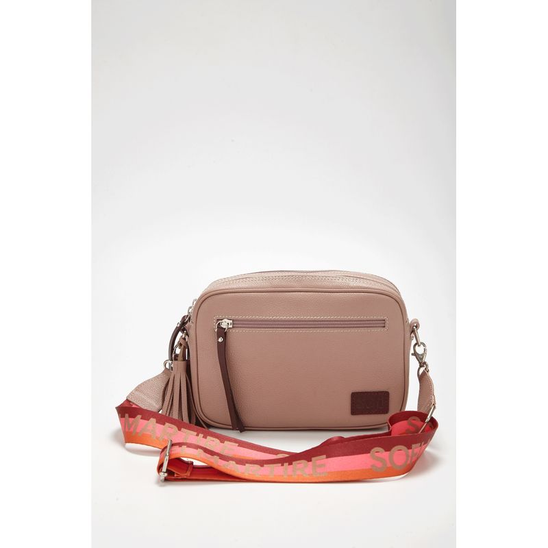 SOFI MARTIRE - Cartera Lali SOFI MARTIRE Cuero Beige