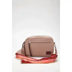 SOFI MARTIRE - Cartera Lali Cuero Beige