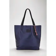 SOFI MARTIRE - Tote Lipa Cuero Azul