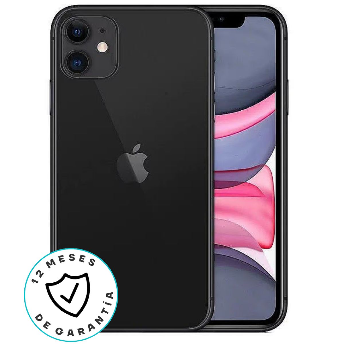 APPLE - iPhone 11 64 gb Negro  - Reacondicionado