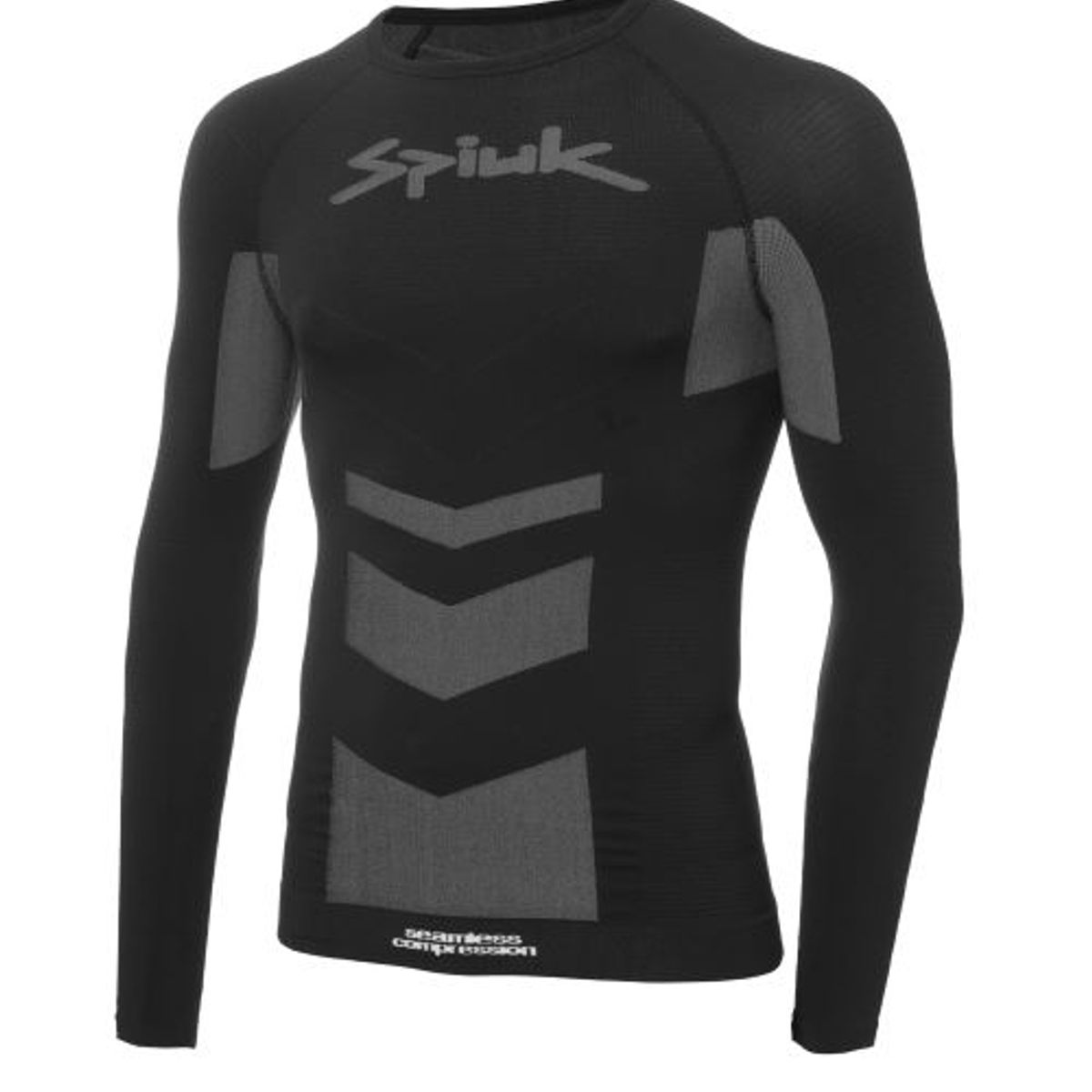 SPIUK SPORTLINE SRL - Camiseta Manga Larga Ciclismo Top Ten Negro