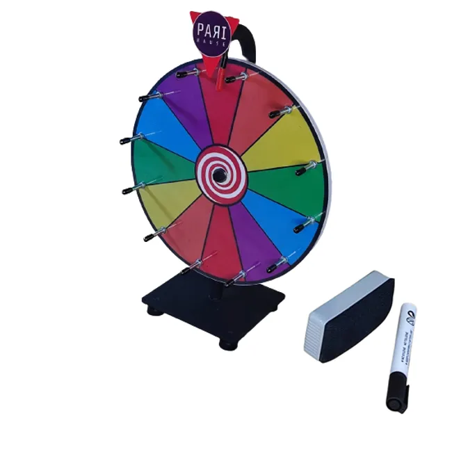 PARI HAUSE - Ruleta Giratoria de Premios  Metal Todas las edades