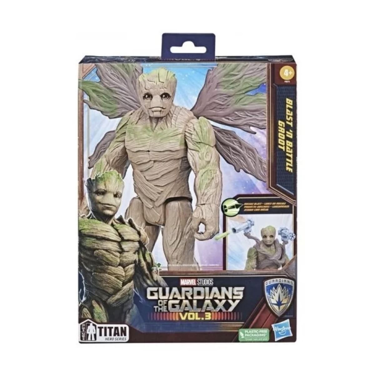 MARVEL - Figura Guardianes De La Galaxia Vol3 Titan Hero - Groot