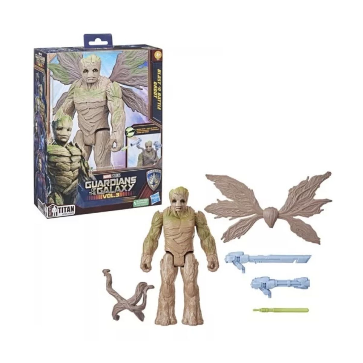MARVEL - Figura Guardianes De La Galaxia Vol3 Titan Hero - Groot