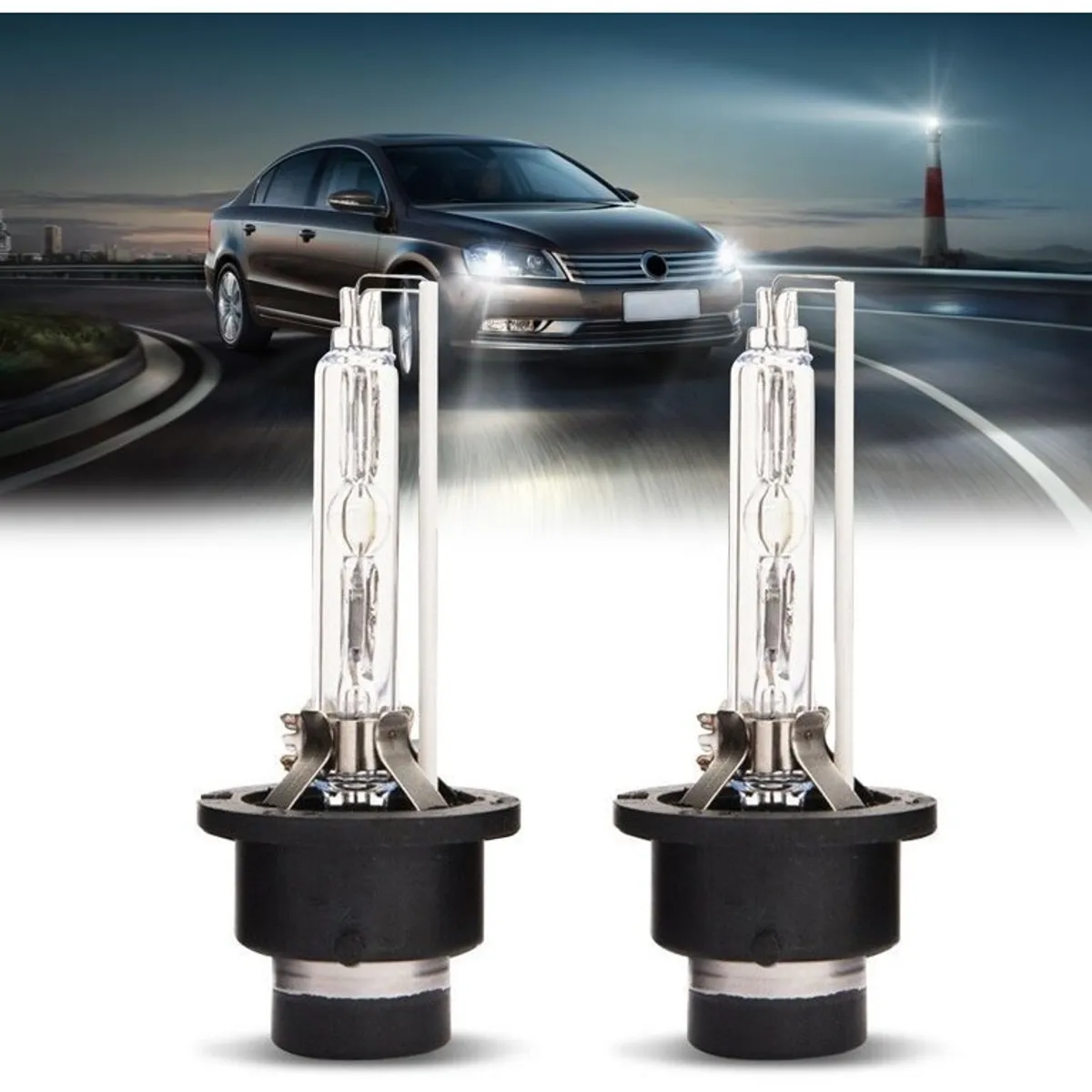 GENERICO - X2 Ampolleta Xenón D2s 6000k 35wtts Auto