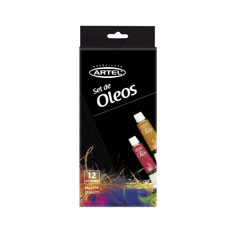 ARTEL - Set 12 Pintura al Óleo 12ML Artel