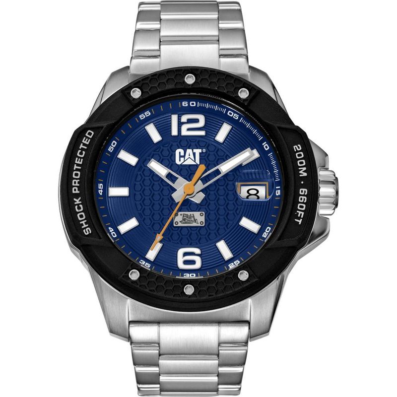CAT - RELOJ CAT HOMBRE SJ-141-11-631 SHOCKMASTER EVO - Plateado