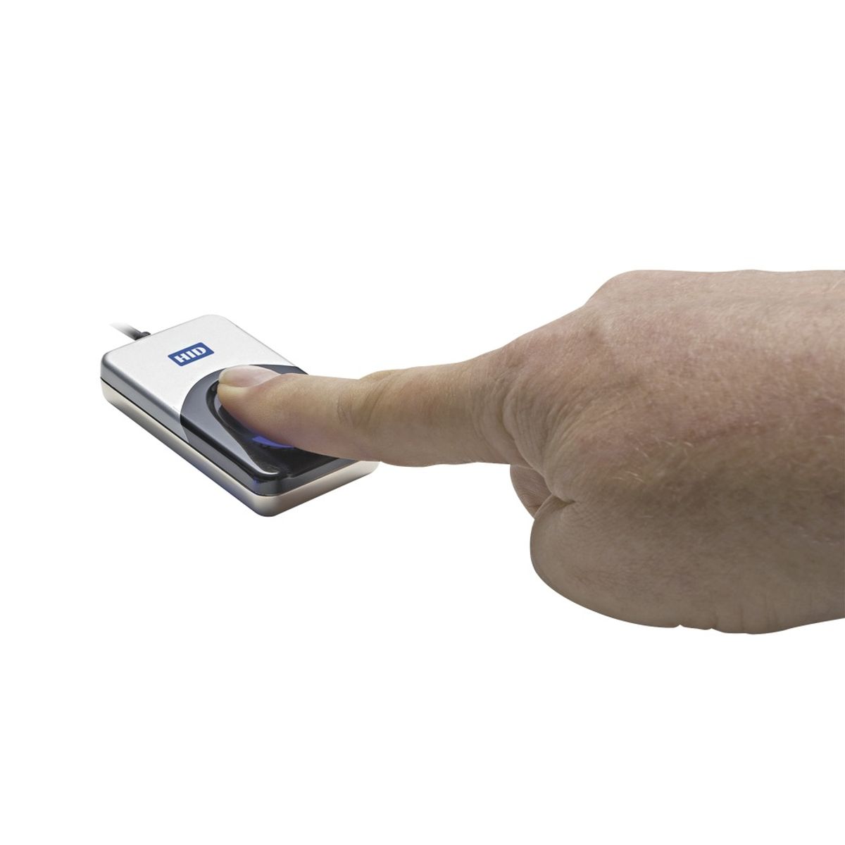 GENERICO - Lector Biometrico Huella Uareu 4500 Digital Persona HID - Plateado