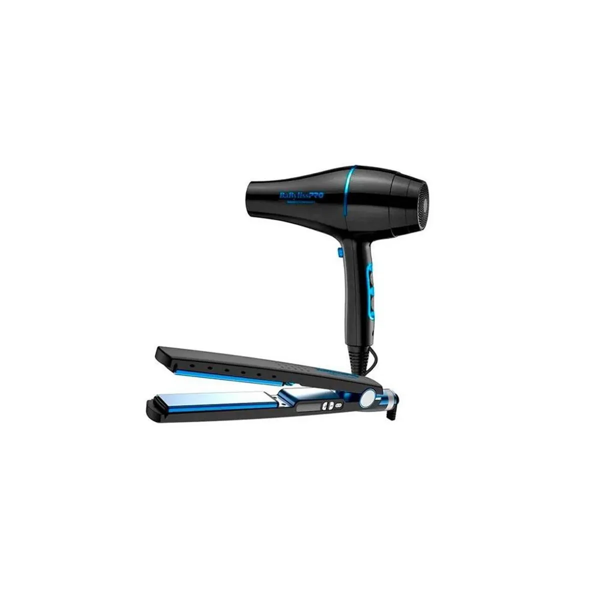 BABYLISS PRO - Kit Combo BabylissPro Plancha Iónica 4091 + Secador Nano
