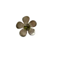 GENERICO - Anillo Plata Crystal Flower