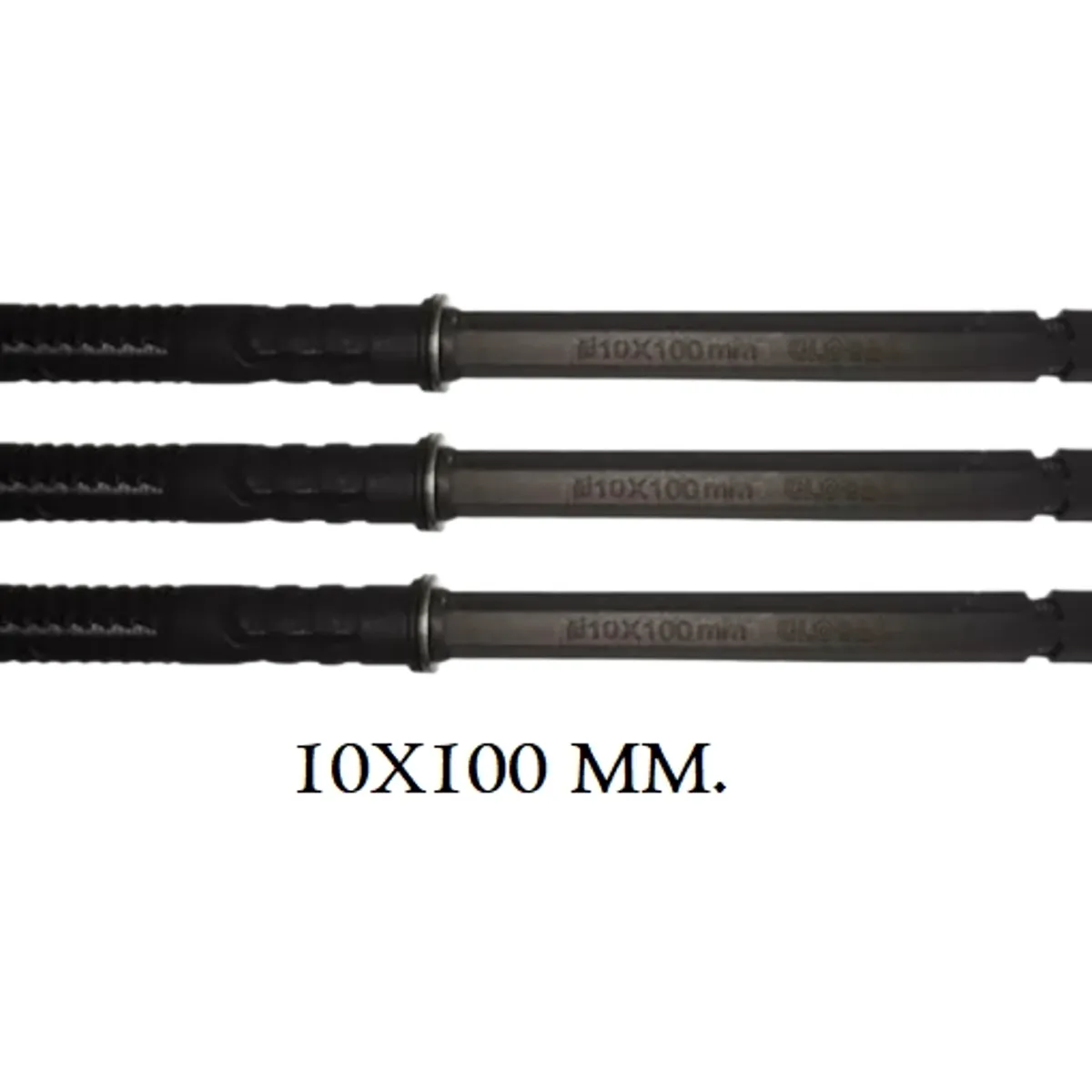 GENERICO - Pack 2 Soportes Ocultos 100 × 10 mm – Anclaje Metálico Invisible para Repisas Flotantes