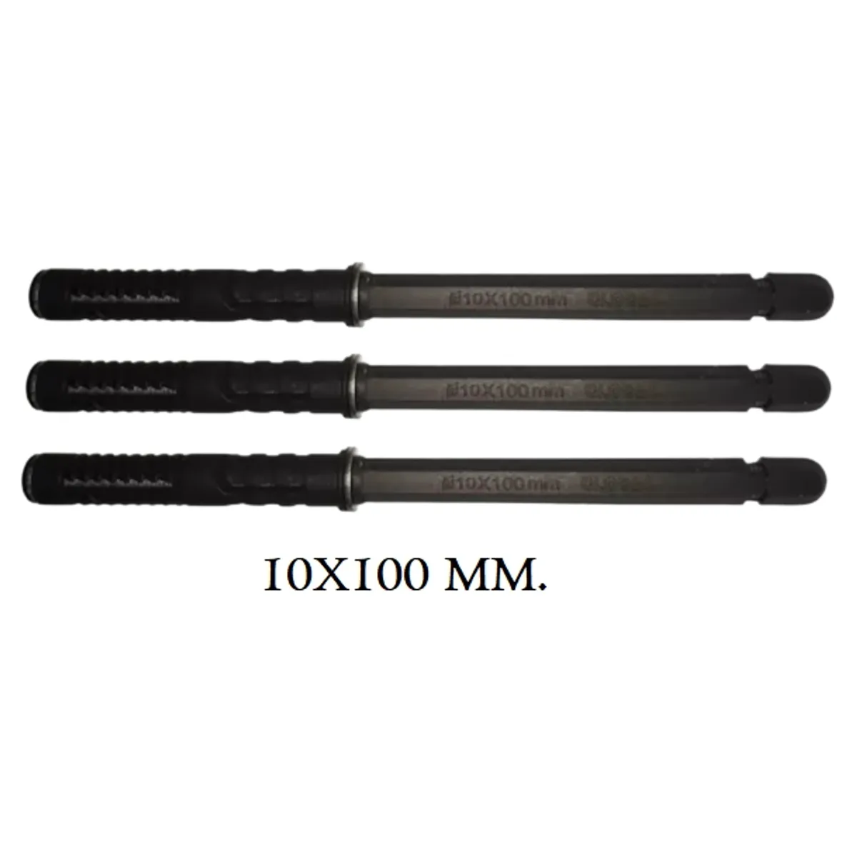 GENERICO - Pack 2 Soportes Ocultos 100 × 10 mm – Anclaje Metálico Invisible para Repisas Flotantes