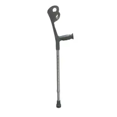 MAXCARE - Bastón Muleta Ortopédico Europeo Codera Fija Kids - Gris