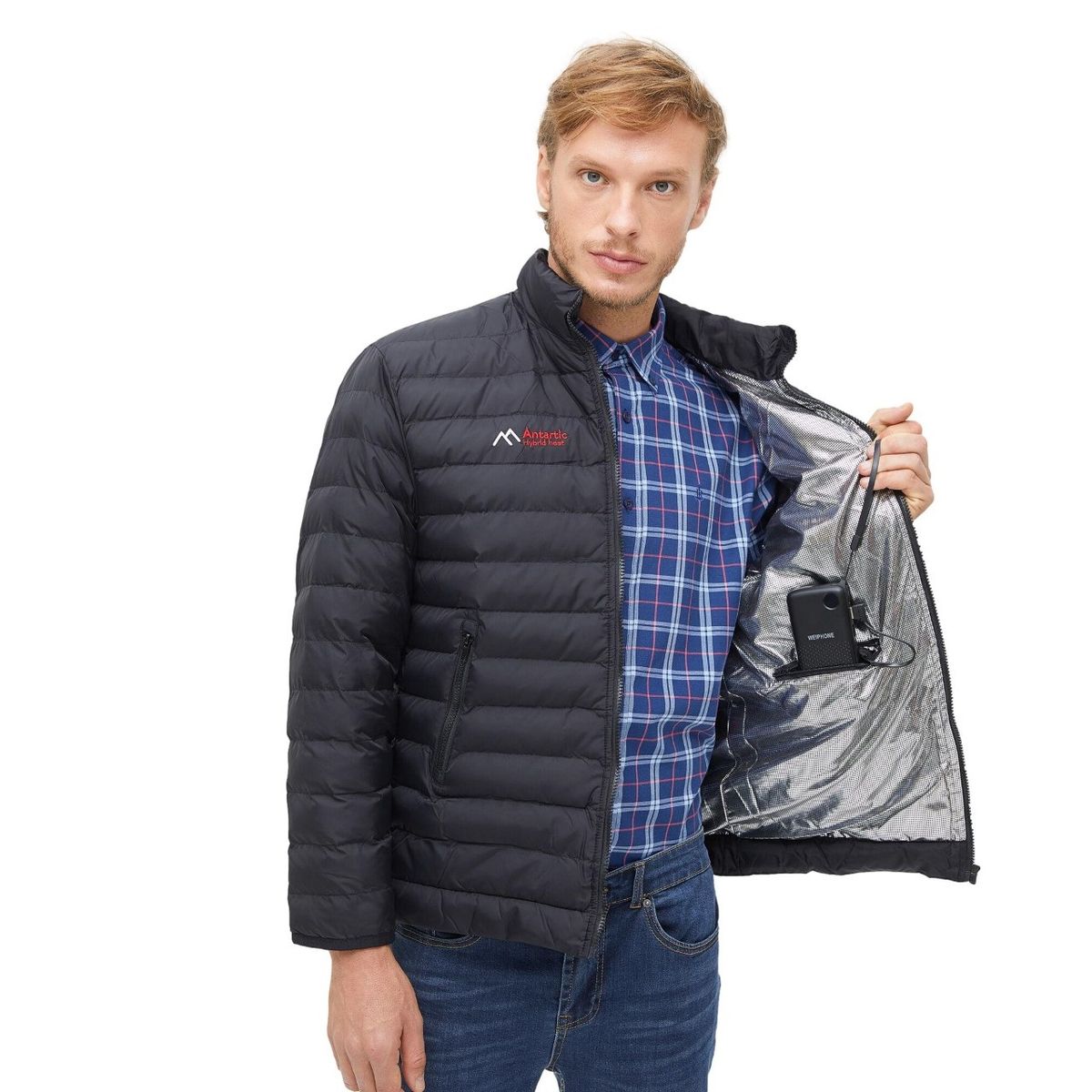 ANTARTIC - Parka Antartic con Calefaccion a Bateria HOMBRE…