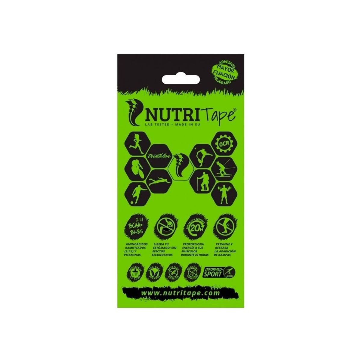 NUTRITAPE - Parches de Vitaminas y Aminoacidos