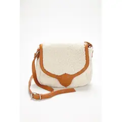 CHIARINI - Cartera Mujer modelo 01A0001 hecha en Cuero y Lana de Oveja