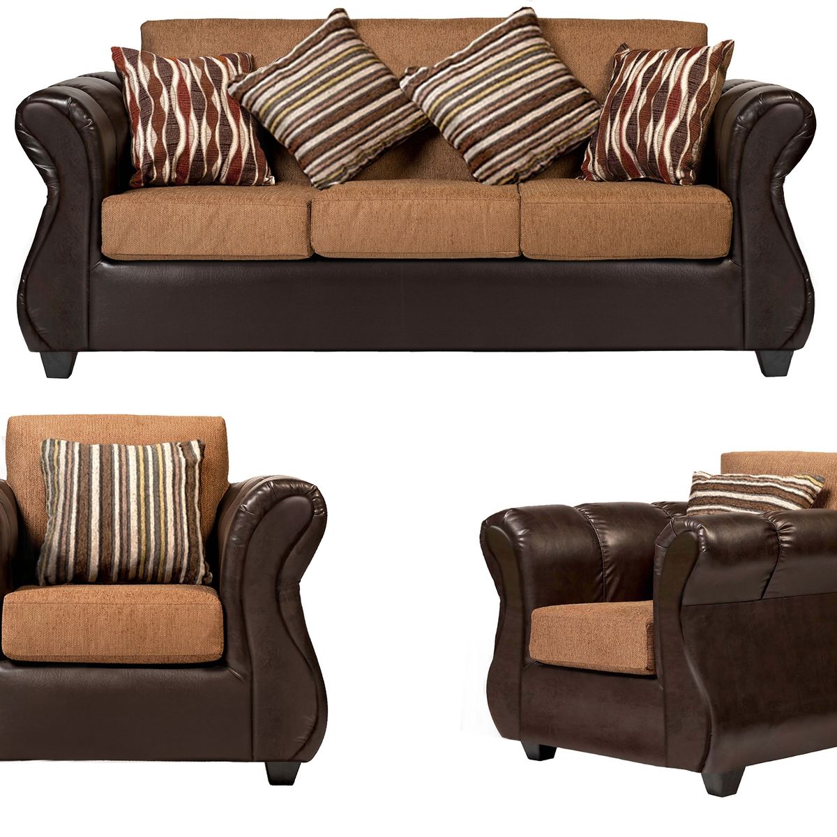 CASA WOW DECO - Living 3-1-1 Tela Girona Café