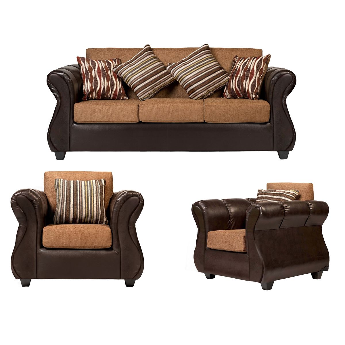 CASA WOW DECO - Living 3-1-1 Tela Girona Café