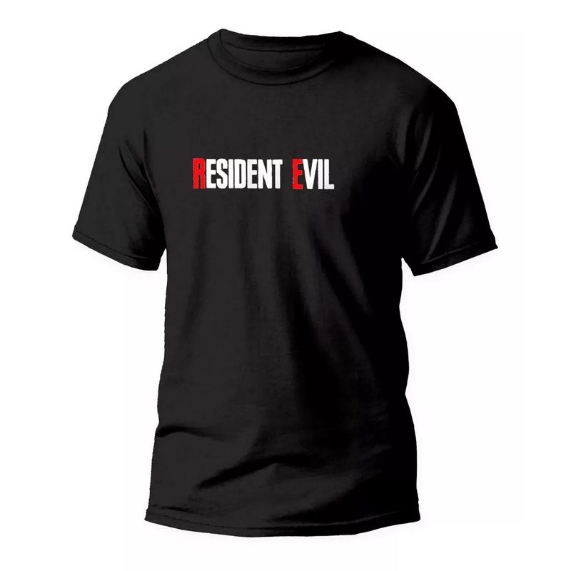 ROLY - Polera Negra Resident Evil Algodón…