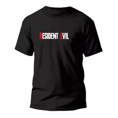 ROLY - Polera Negra Resident Evil Algodón…