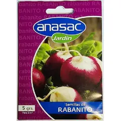 ANASAC - Semillas De Rabanito 5 Gramos