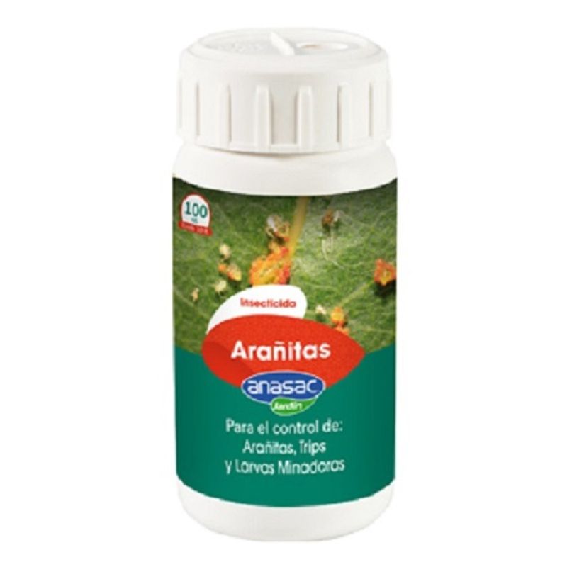 ANASAC - Arañitas Acaricida Green Ec 100 Cc Insecticida Anasac