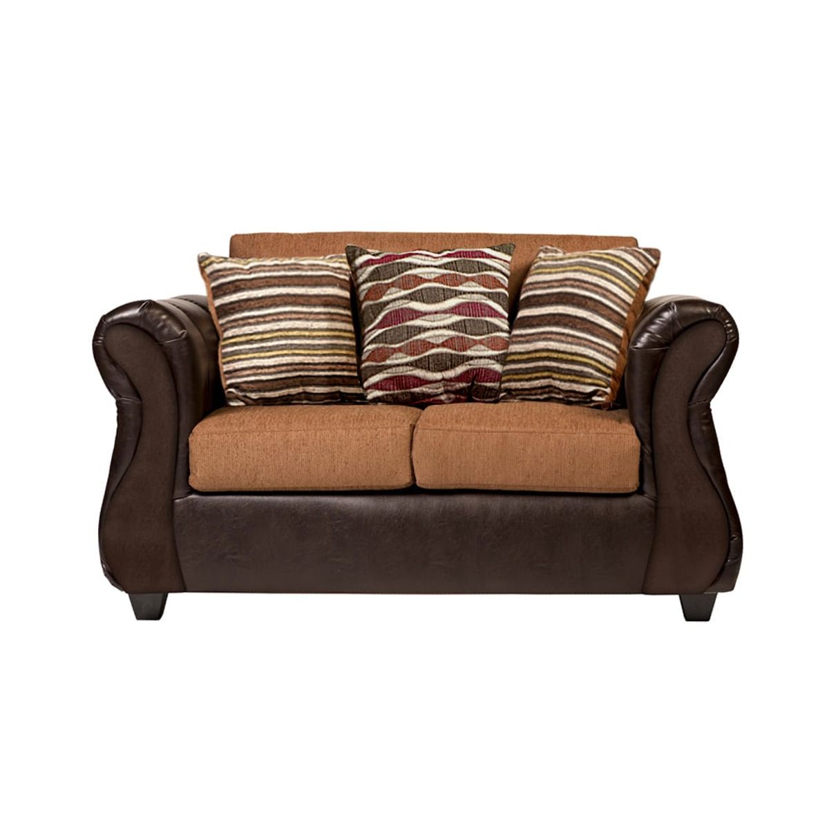 CASA WOW DECO - Sofá Verona 2C Tela Café.