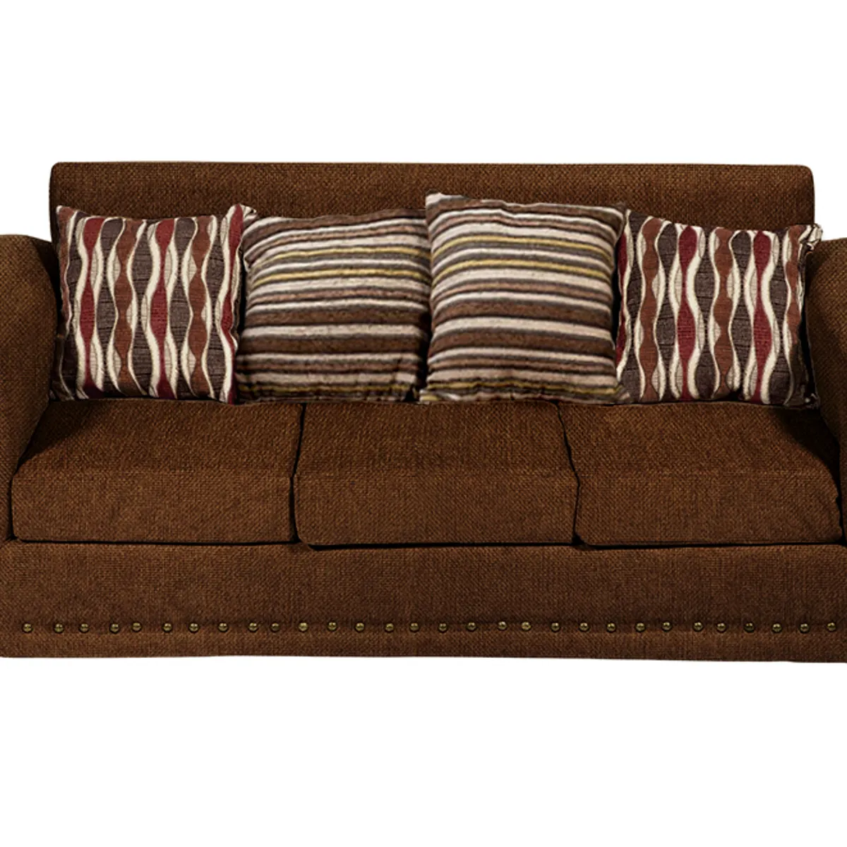 CASA WOW DECO - Sofá Roma 3C Tela Café