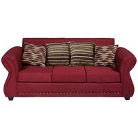 Sofá Roma 3C Tela Rojo