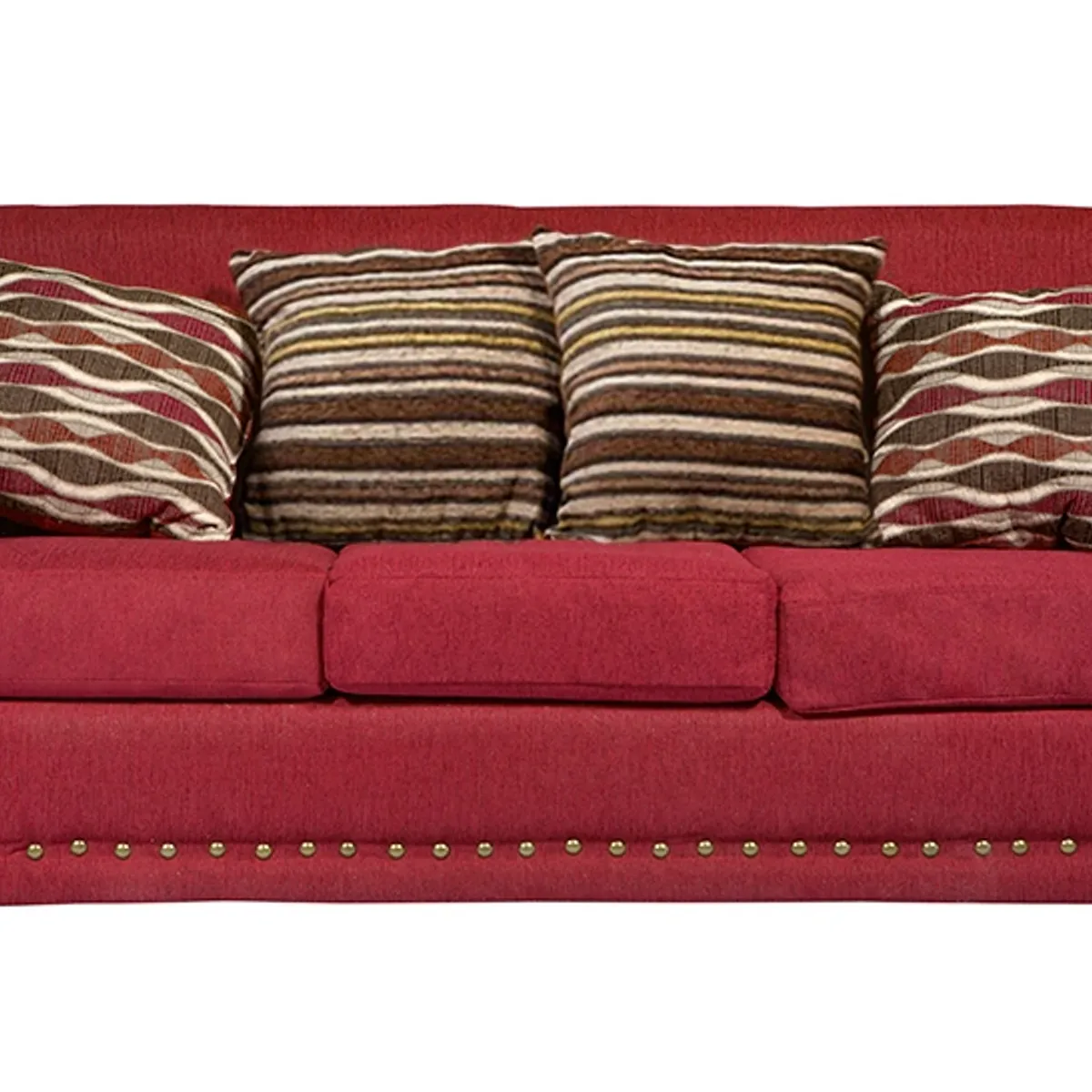 CASA WOW DECO - Sofá Roma 3C Tela Rojo