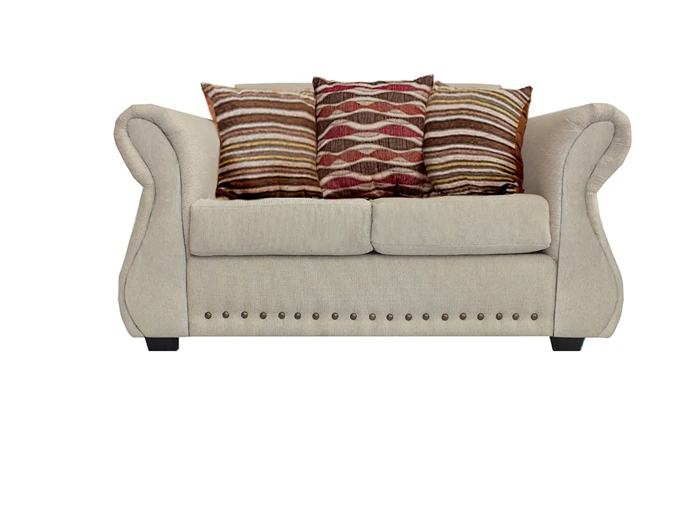 Sofa Roma 2C Tela Beige