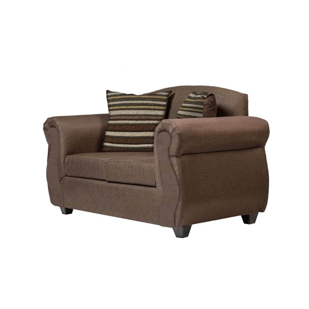 CASA WOW DECO - Living Merida 2-1-1 Tela Café