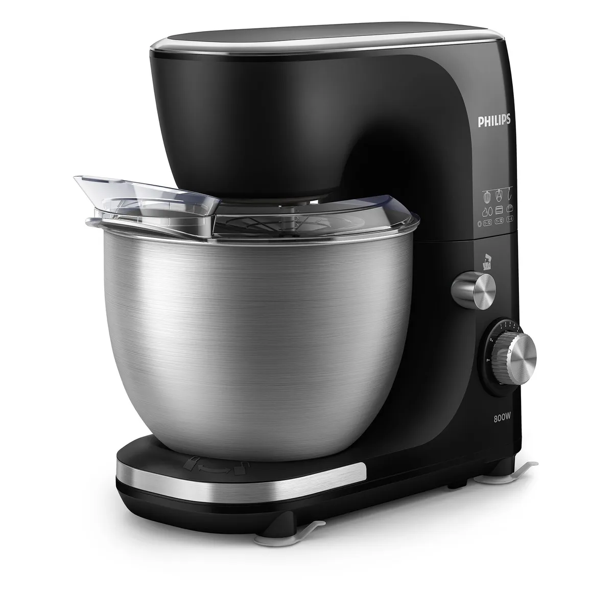 PHILIPS - Batidora Planetaria Philips Hr7922-90 800w 5 Litros 12 Veloc