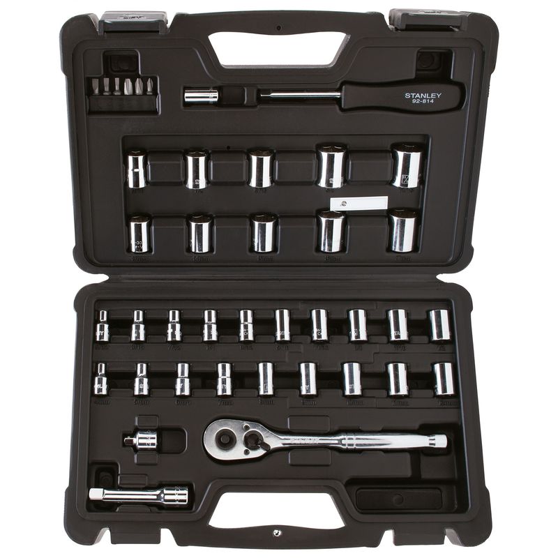 STANLEY - Juego herramientas mecánicas PRO 40 piezas STANLEY