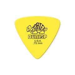 DUNLOP - Uñeta Tortex 431 Triangulares 0.73mm Pack 6un