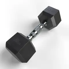 TEN SERIES - Mancuerna Hexagonal Recubierta En Caucho 20 Kg