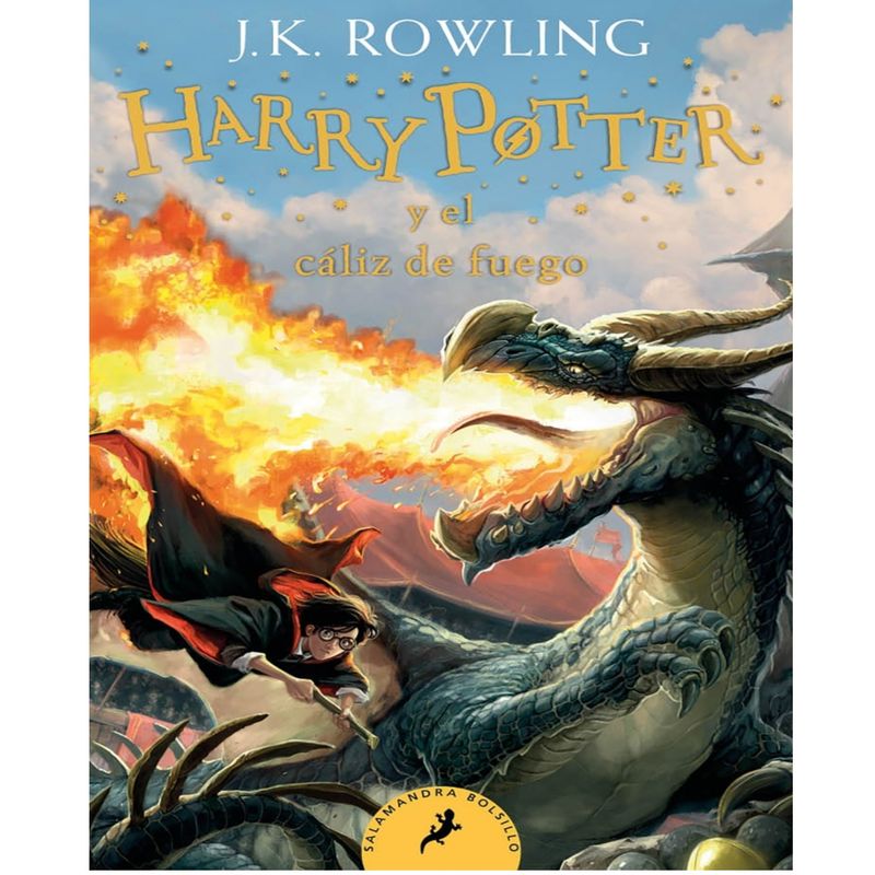 PENGUIN RANDOM HOUSE - LIBRO HARRY POTTER 4-CALIZ DE FUEGO