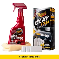 MEGUIARS - Kit De Descontaminado Smooth Surface Clay Kit