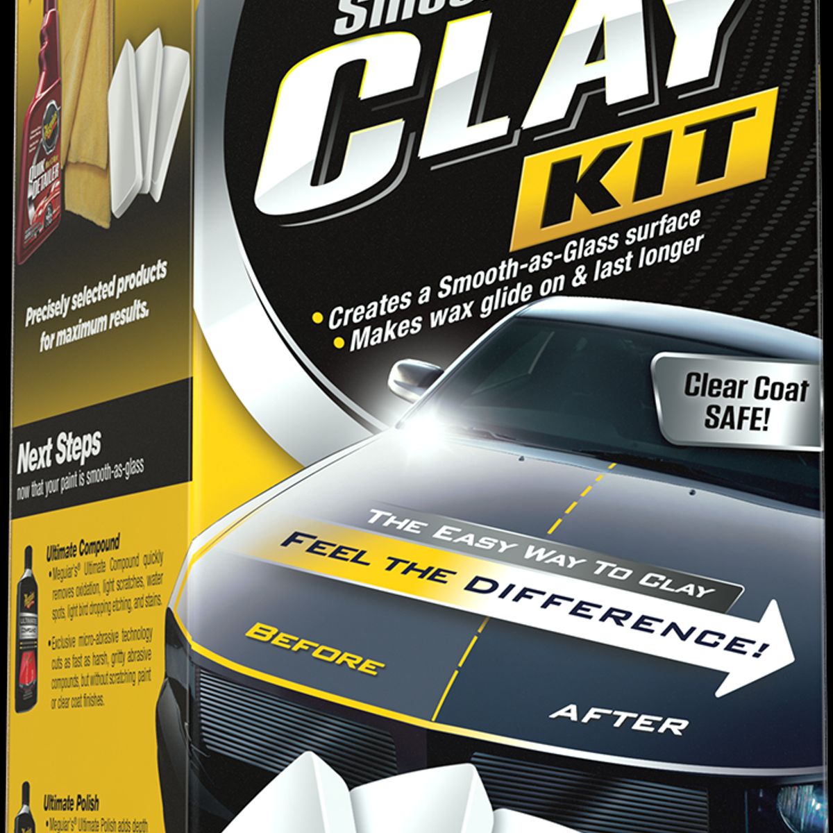 MEGUIARS - Kit De Descontaminado Meguiars Smooth Surface Clay Kit