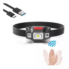 GENERICO - Linterna Cintillo Frontal Led Con Sensor Recargable.