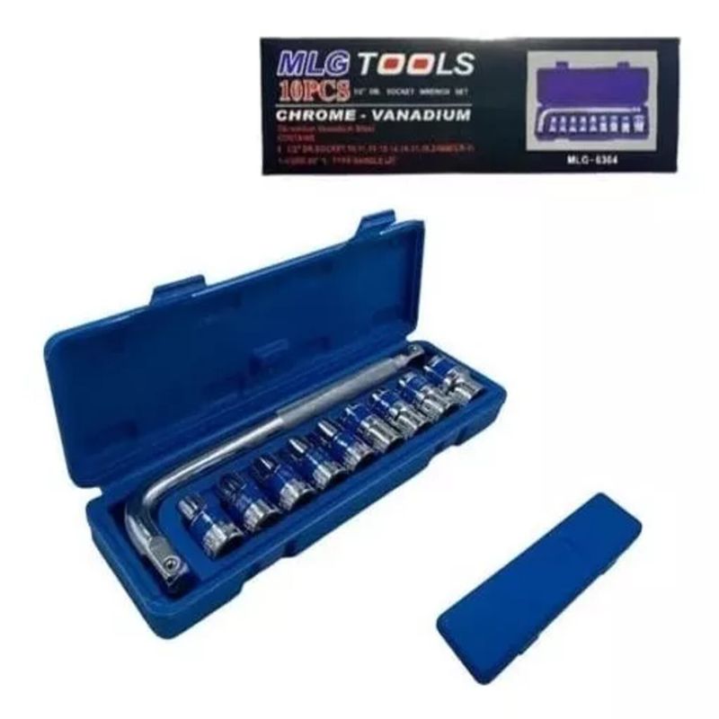 GENERICO - Juego Caja Set Dados Mecanicos Auto Moto Hogar 10pz