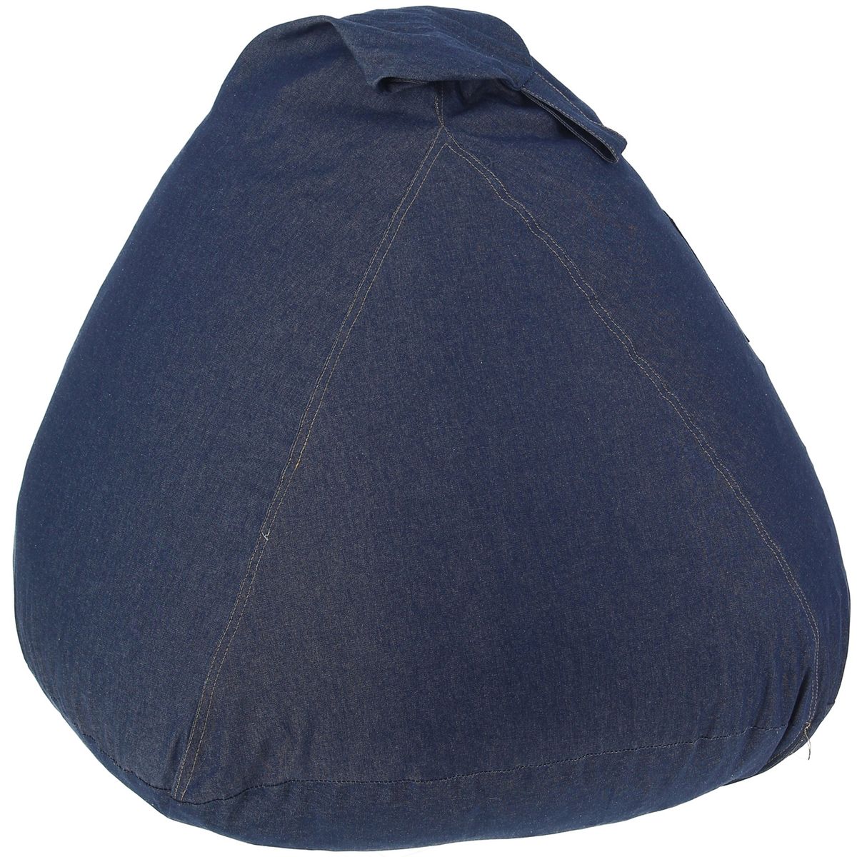 GENERICO - Funda Pouf Pera Jeans Infantil Sin Relleno 60x50x50