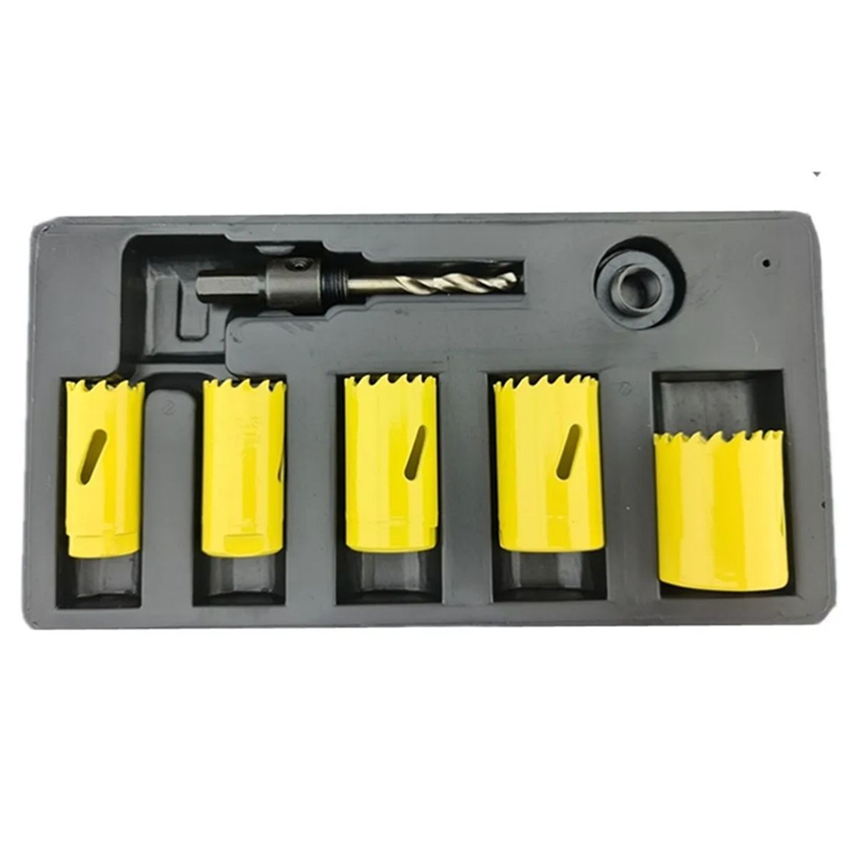 GENERICO - Set De Sierra Copa Bi-metal 7 Piezas Crownman Sccm2117