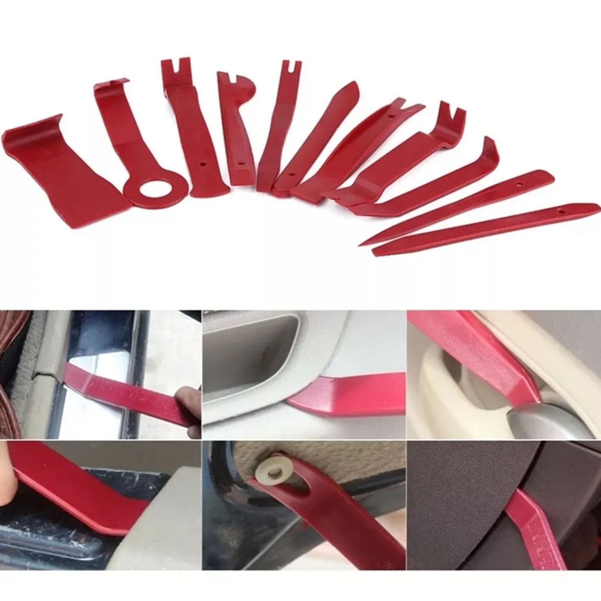 GENERICO - Set De Herramienta De Extraccion Radio Tablero Panel Puertas