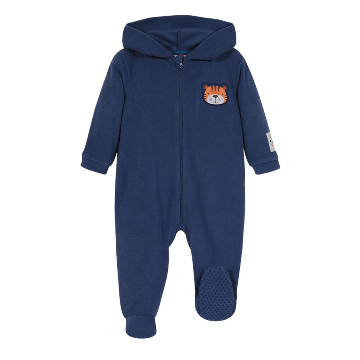 H2O WEAR - Pijama Bebé Niño Entero c/Gorro Polar Sustentable Azul H2O WEAR