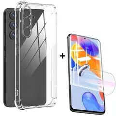 GENERICO - CARCASA FUNDA TRANSPARENTE Para SAMSUNG A34 MAS HIDROGEL