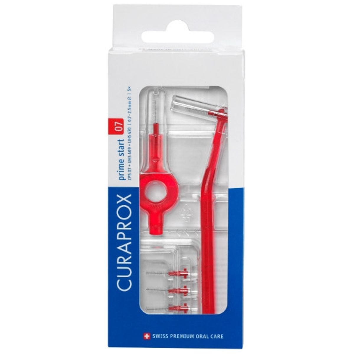 CURAPROX - Cepillo Interdental Curaprox Prime Start 07 Rojo (0,7mm)